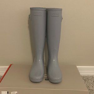 Hunter Rain Boots Size 7 NEW Grey